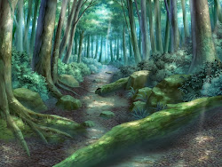 anime scenery background forest landscape garden path novel visual florest theme outdoor forests drawing fantasy zapisano uploaded discover user hahaha